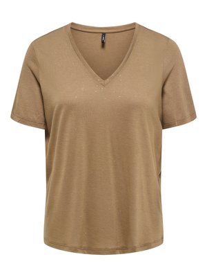 ONLY, T-SHIRT ONLKIA T-SHIRT - T-shirt basic - otter