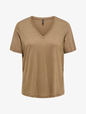 ONLY, T-SHIRT ONLKIA T-SHIRT - T-shirt basic - otter