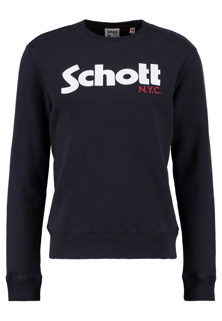 Schott Sweater donkerblauw