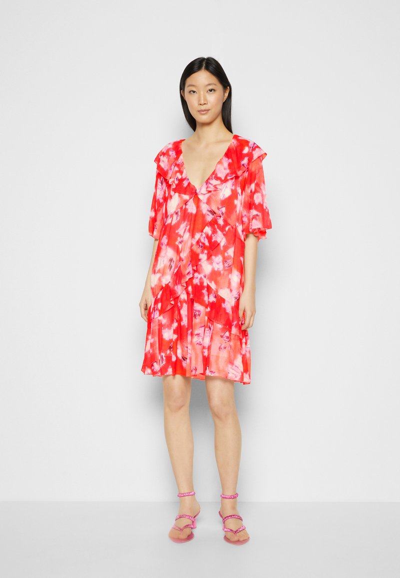 Damen Kleider | Iro ARAMA Freizeitkleid mixed red/rot - JS01146 Damen Kleider | Iro ARAMA Freizeitkleid mixed red/rot - JS01146