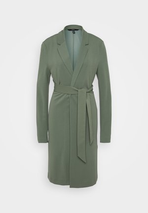 Vero Moda Tall VMLIVA LONG TIE - Classic coat - laurel wreath