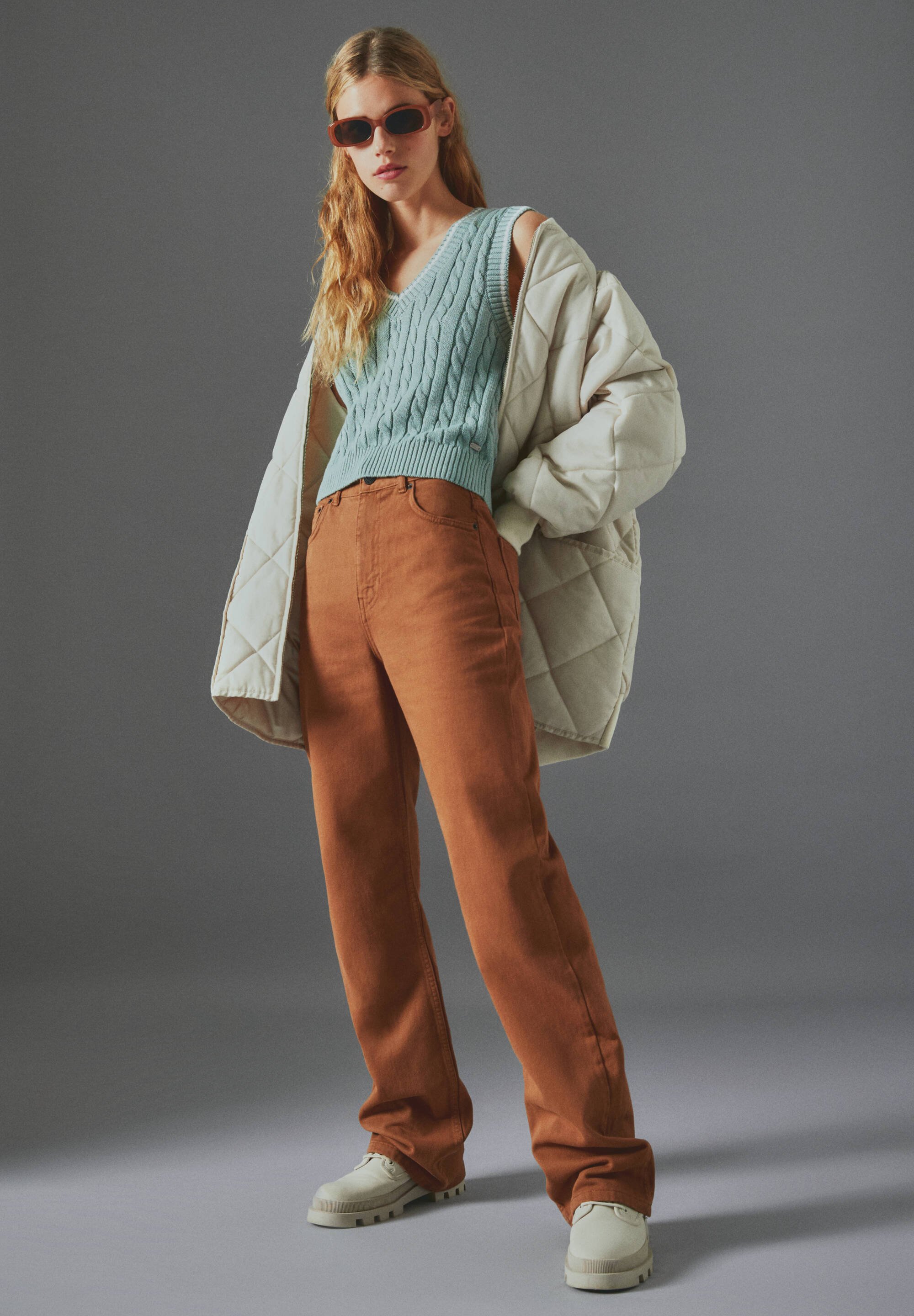 PULL\u0026BEAR Broek - brown/Bruin - Zalando.nl