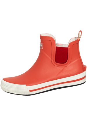 Saliha MOMO - Gummistiefel - lachsrot/weiß