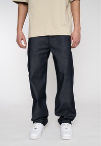 WIDE SLICK - Relaxed fit jeans - blaugrau