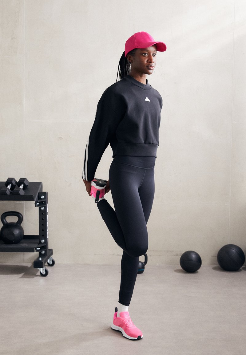 adidas leggings and sweatshirt