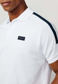 Hackett London TAPE SHLDR - Poloshirt - white