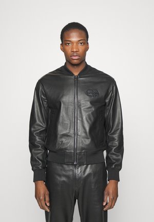 BLOUSON - Giacca di pelle - nero
