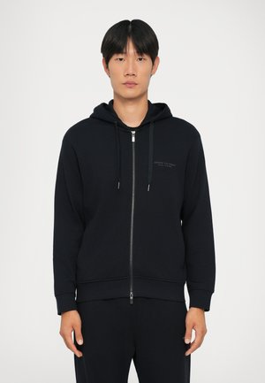 Mikina so zipsom - deep navy