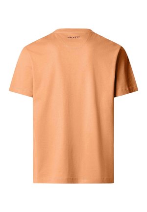 Hackett London, HACKETT LONDON BASIC T-SHIRT SS LOGO TEE - Camiseta básica - soft orange
