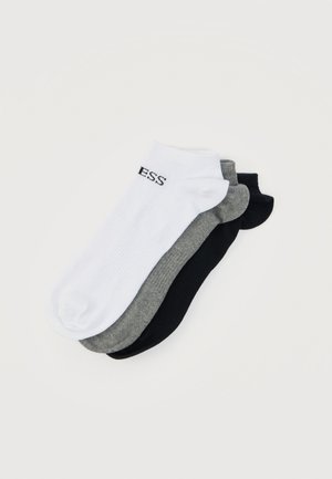 SOCKS 3 PACK - Sportzokni - grey white/black
