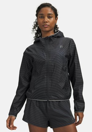 LONG-SLEEVES HALO RUN REFLECTIVE - Outdoor jacket - anthracite