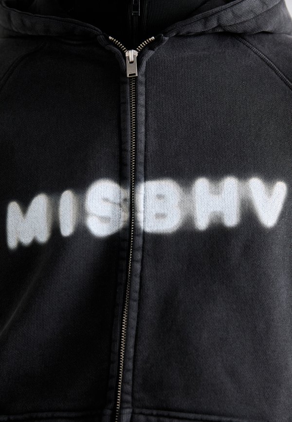 WASHED BLACK COMMUNITY ZIPPED HOODIE - Zip-up sweatshirt4