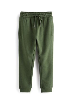 SLIM FIT CUFFED JOGGERS - Tepláky - khaki