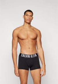 Calvin Klein Underwear TRUNK 3 PACK INTENSE POWER COTTON - Boxerbriefs - black/multi-coloured