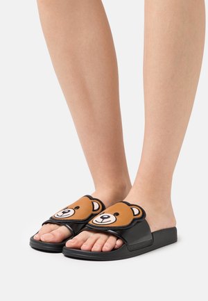 MOSCHINO, Mules - black