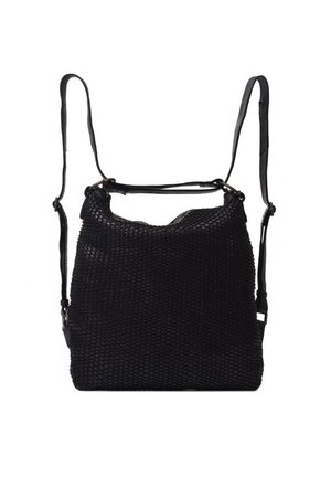 KNITTED - Rucksack - black