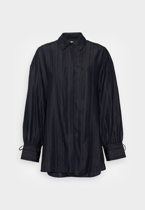 AUGUSTINE STRIPE - Button-down blouse - black