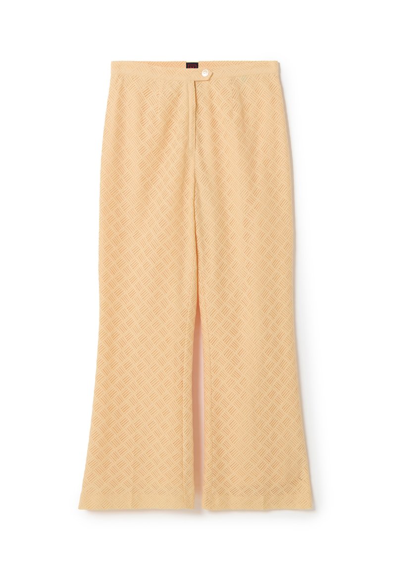 Stefanel Broek lichtgeel Stefanel Broek lichtgeel