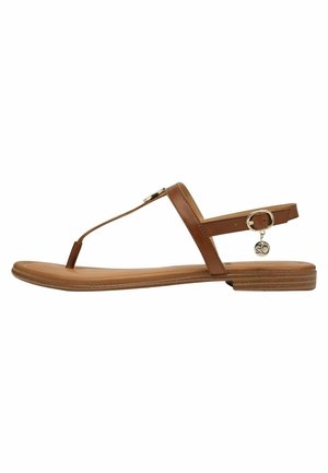 Teensandalen - cognac