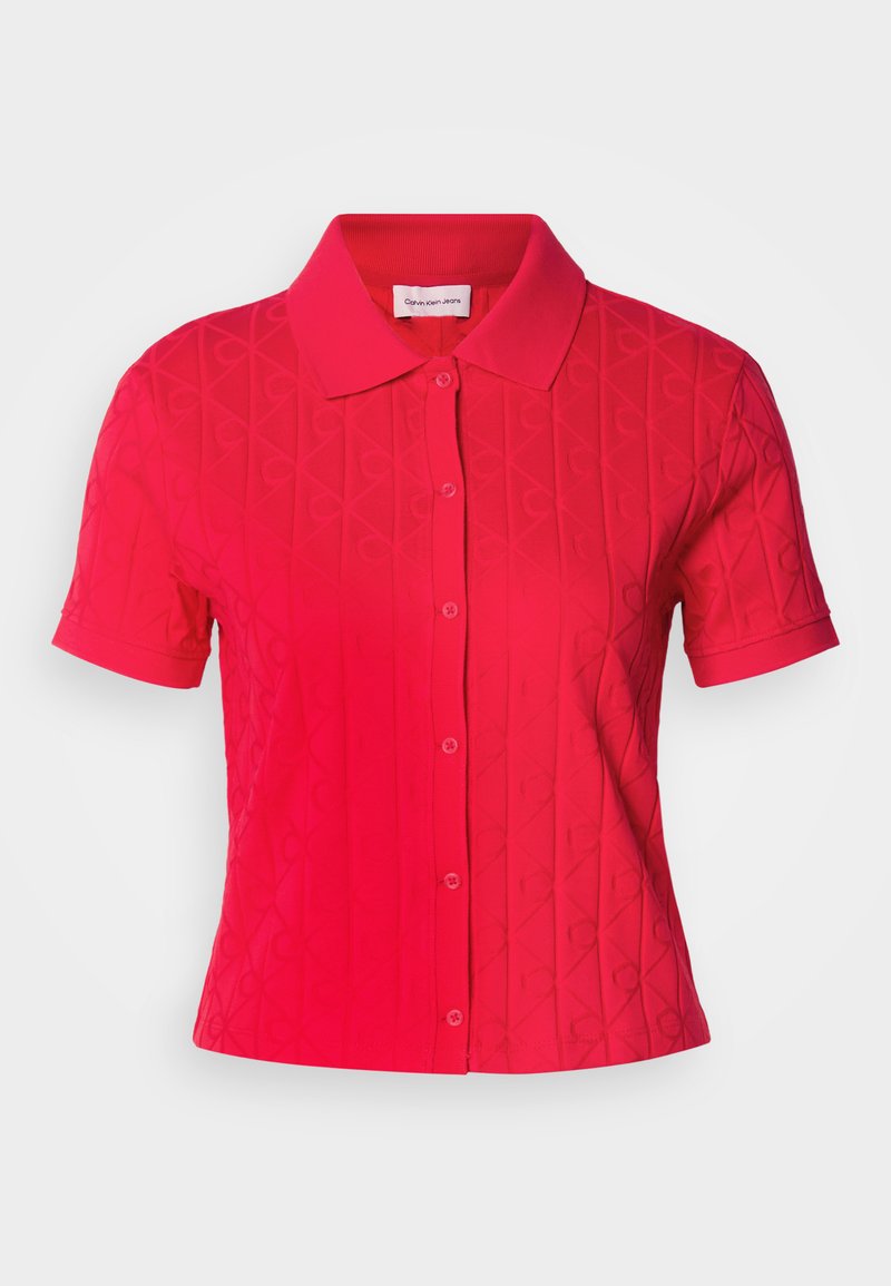 Calvin Klein Jeans Poloshirt rood Calvin Klein Jeans Poloshirt rood