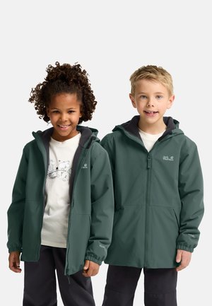 Jack Wolfskin, SNOW DAYS JKT KIDS UNISEX - Outdoorjas - sago palm