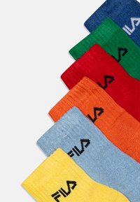 Fila JUNIOR QUARTER MIXED COLORS UNISEX 6 PACK - Sokid - multi-coloured