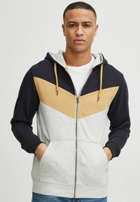 INDICODE JEANS - IDPock - Zip-up sweatshirt - navy Thumbnail Image 1