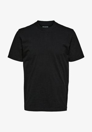 Selected, SLHCOLMAN O NECK TEE - T-shirt basique - black