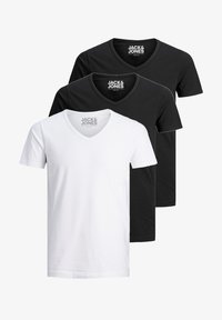 Ausgewählt, schwarz/schwarz/weiß