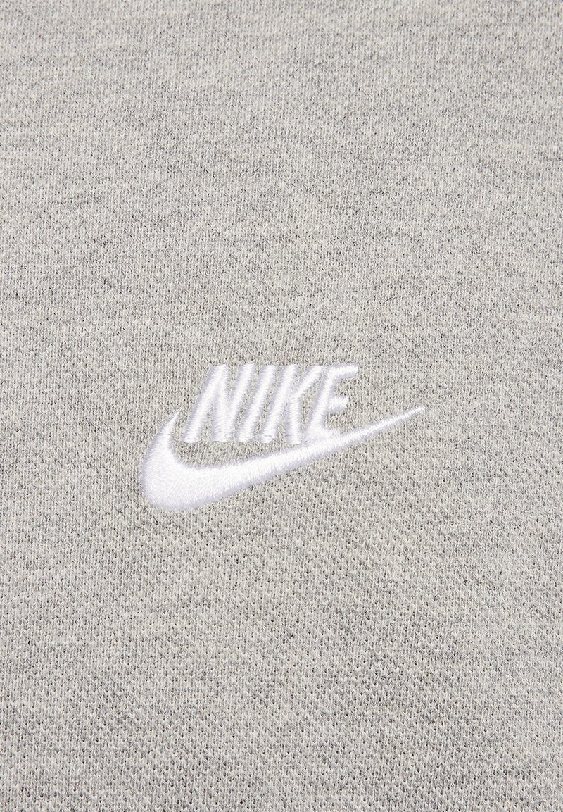 Nike Sportswear NK CLUB - Polo shirt - dk grey heather/(white)/grey -  Zalando.ie