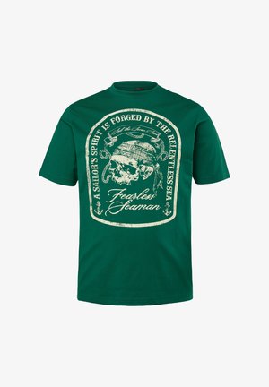 JP1880, JP1880 T-SHIRT - T-shirt con stampa - medium green