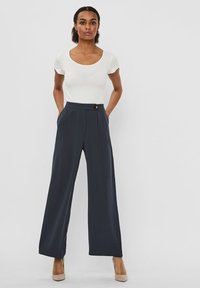 Vero Moda 2ER-PACK - T-shirts basic - snow white