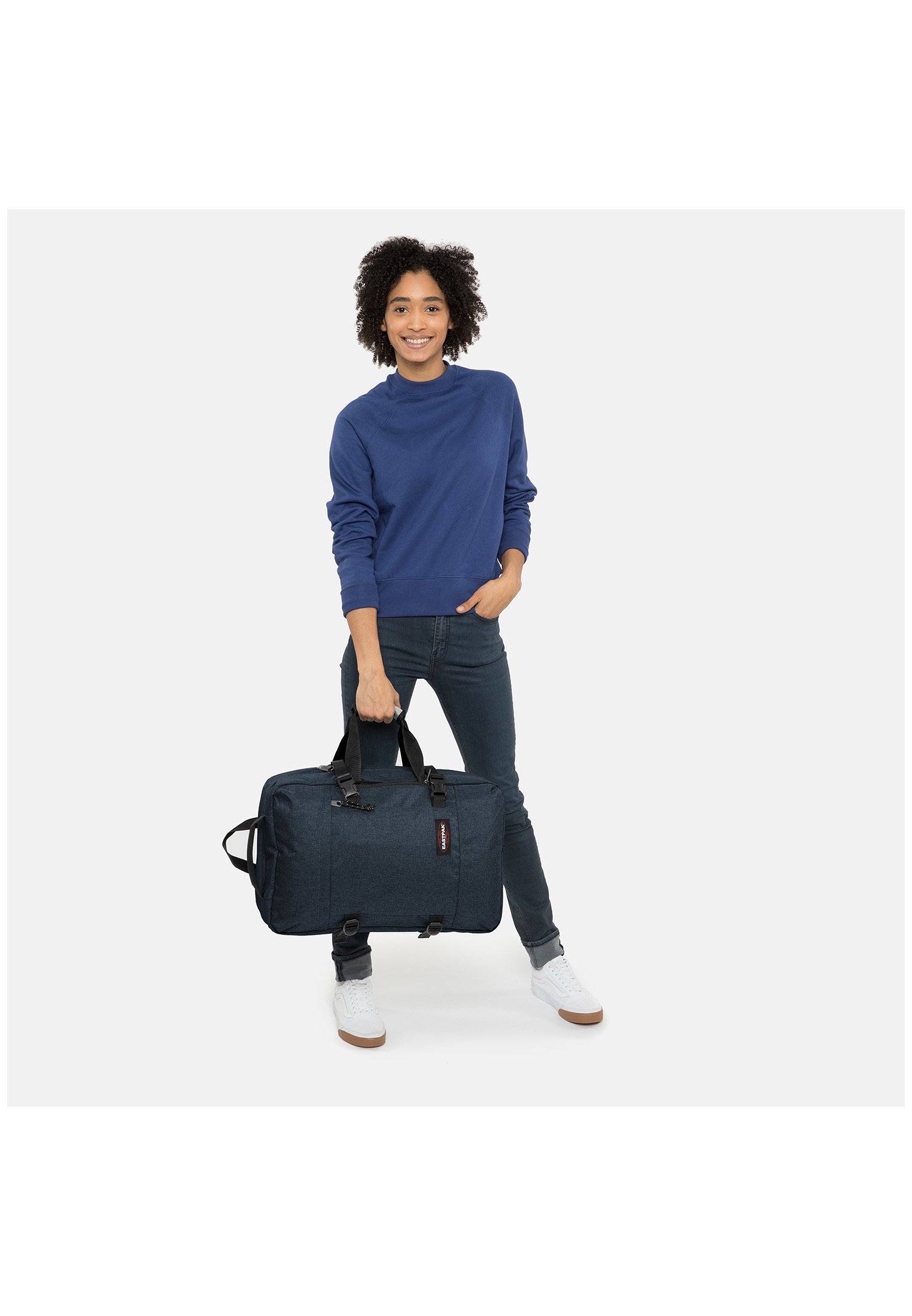 eastpak triple denim