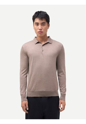 Strickpullover - light brown