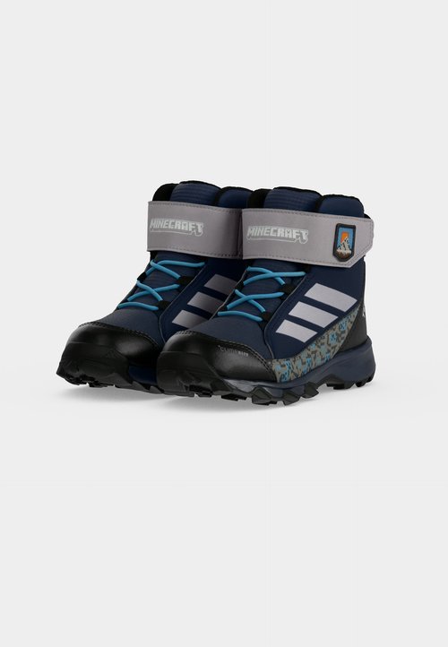 adidas TERREX SNOW MINECRAFT - Hiking shoes - shadow navy/glory grey/dark blue — foto 3
