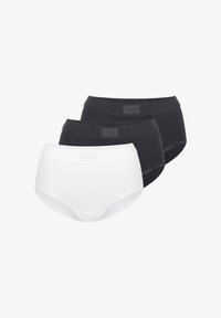 Non sélectionné, weiß/schwarz