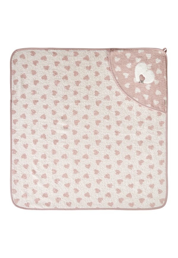 KAPUZENBADETUCH 80 X 80 CM EMMI GIRL - Badetuch - zartrosa