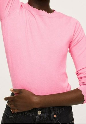 Neule - neon pink