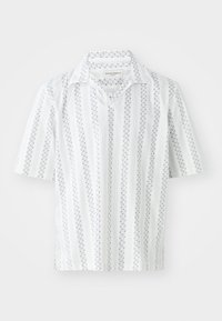 YANN JAP CO PATTERNED STRIPE - Chemise - white/nightsky