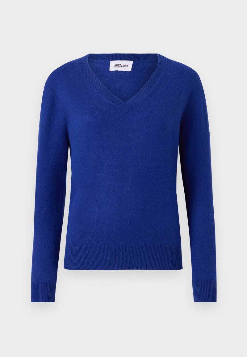 Just Cashmere Trui blauw