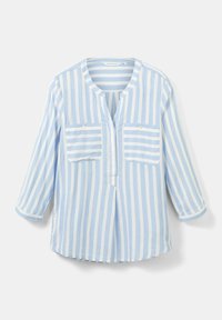 TOM TAILOR Blouse - dreamy blue offwhite stripe