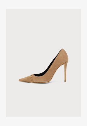 Elisabetta Franchi, WOMEN'S SHOES - Kõrge kontsaga kingad - daino