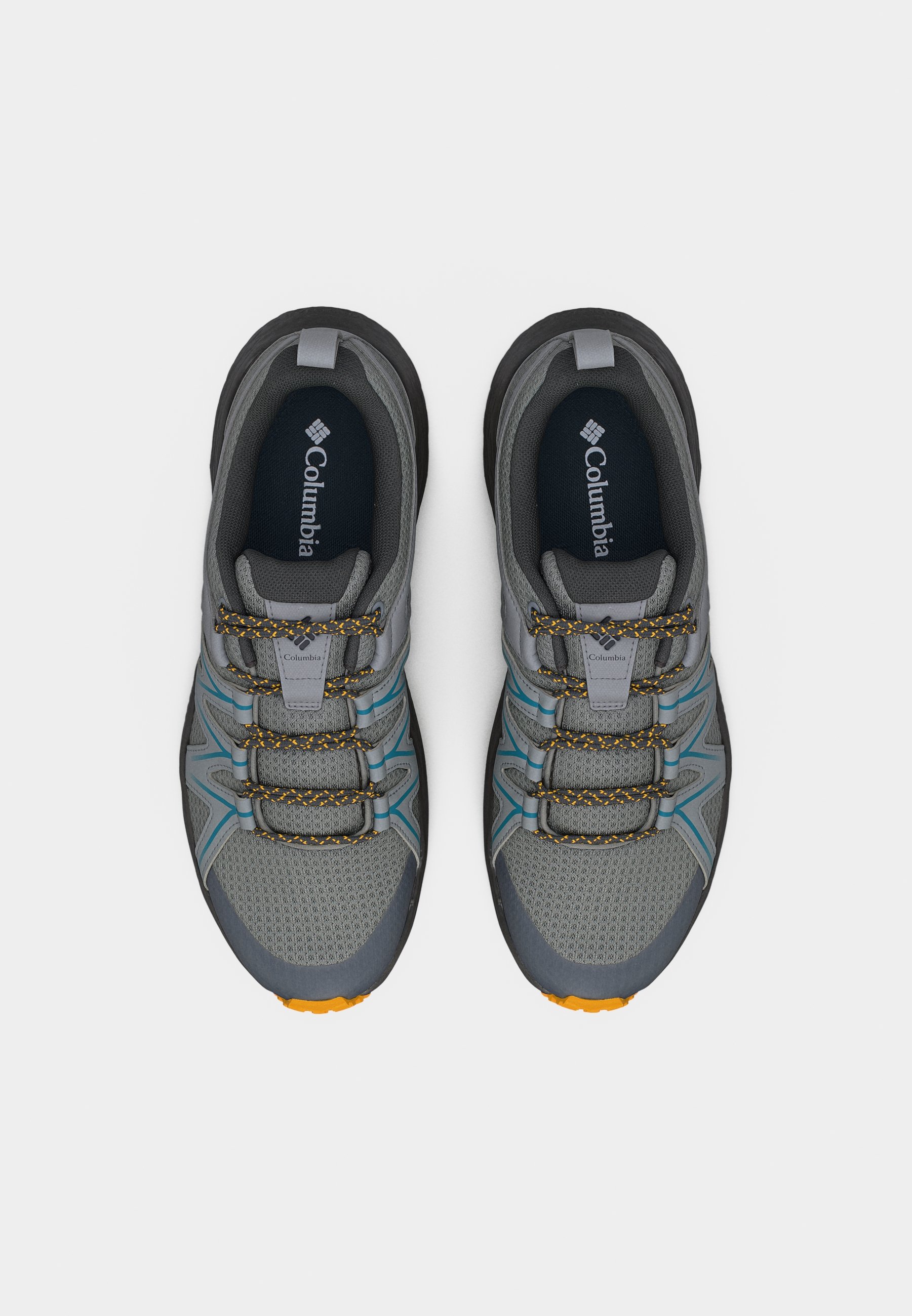 Columbia PEAKFREAK ROAM - Hiking shoes - monument/teal chloride
