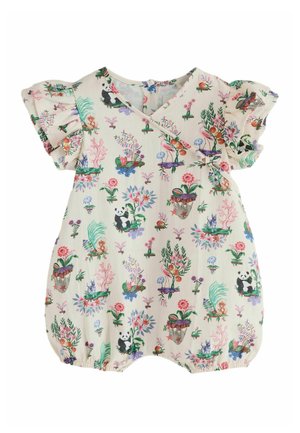 Cath Kidston REGULAR FIT - CATH KIDSTON WRAP OVER BABY ROMPER - Buksedragter - cream character