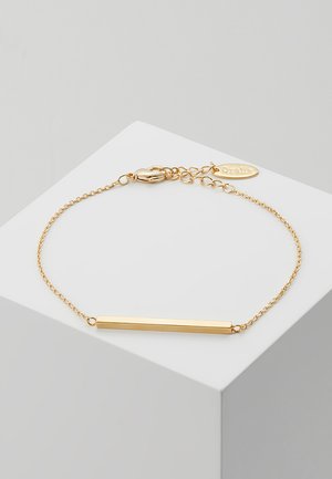 HORIZONTAL BAR CHAIN BRACELET - Bracelet - pale gold-coloured