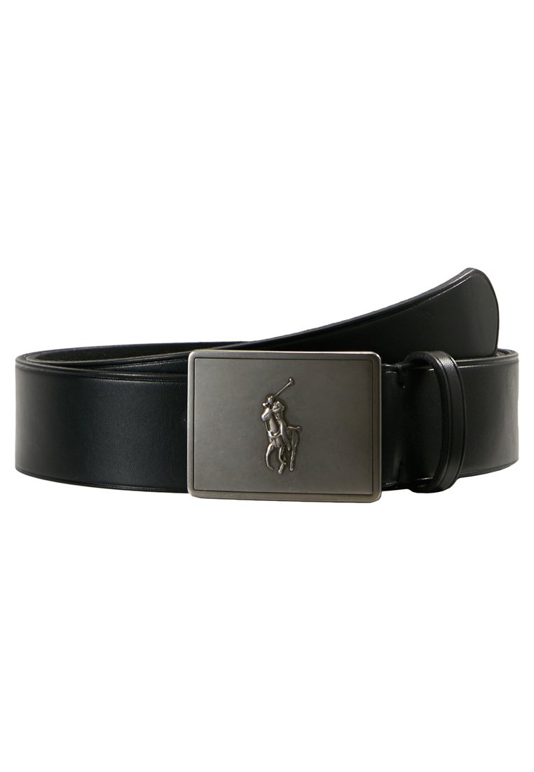 Polo Ralph Lauren PLAQUE CASUAL MEDIUM - Riem - black/zwart - Zalando.nl