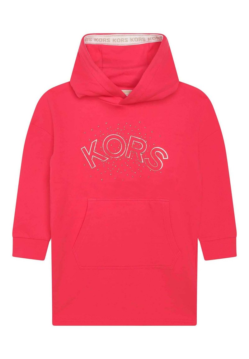 Michael Kors Kids Jurk donkerroze