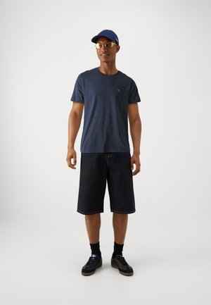 Abercrombie & Fitch ICON NEUTRALS 5 PACK  - T-shirt basic - black/sky captain/birch/white