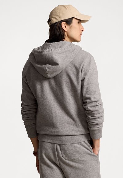Polo Ralph Lauren LOOPBACK FLEECE FULL-ZIP HOODIE - Mikina so zipsom - dark vintage heather