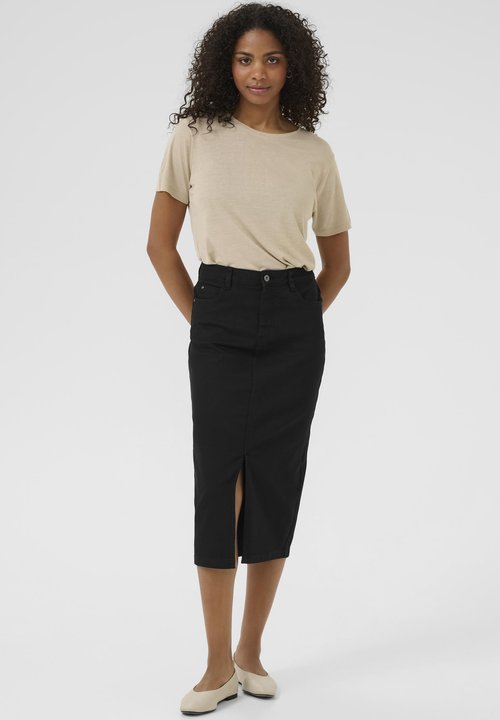 PIECES Pckylie MW Midi Skirt Noos Gonna Donna
